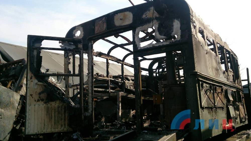 В Луганске взорвалась техника, предназначенная для 9 мая - 120085 В Луганске взорвалась техника, предназначенная для 9 мая - фото 120085