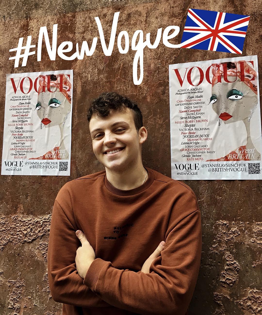 Обложку Vogue украшает рисунок украинского художника - 119857 Обложку Vogue украшает рисунок украинского художника - фото 119857