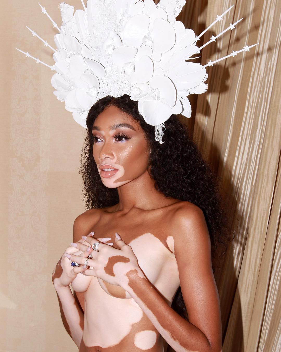 Met Gala 2018: Винни Харлоу снялась топлес перед балом - 123743 Met Gala 2018: Винни Харлоу снялась топлес перед балом - фото 123743