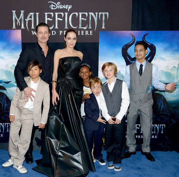 Брэд Питт не разрешил детям сниматься с Анджелиной Джоли в 'Малефисенте 2' - фото 131869