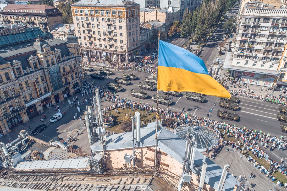 Триумф Украины: в сети показали впечатляющие фото парада с высоты (ФОТО) - фото 142984