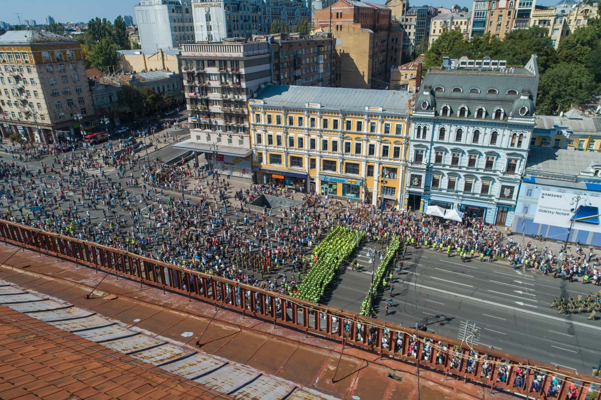 Триумф Украины: в сети показали впечатляющие фото парада с высоты (ФОТО) - фото 142985