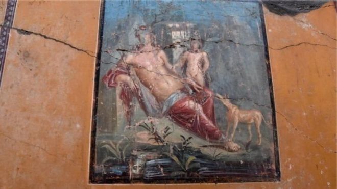 В Помпеях нашли фреску Нарцисса - фото 172771