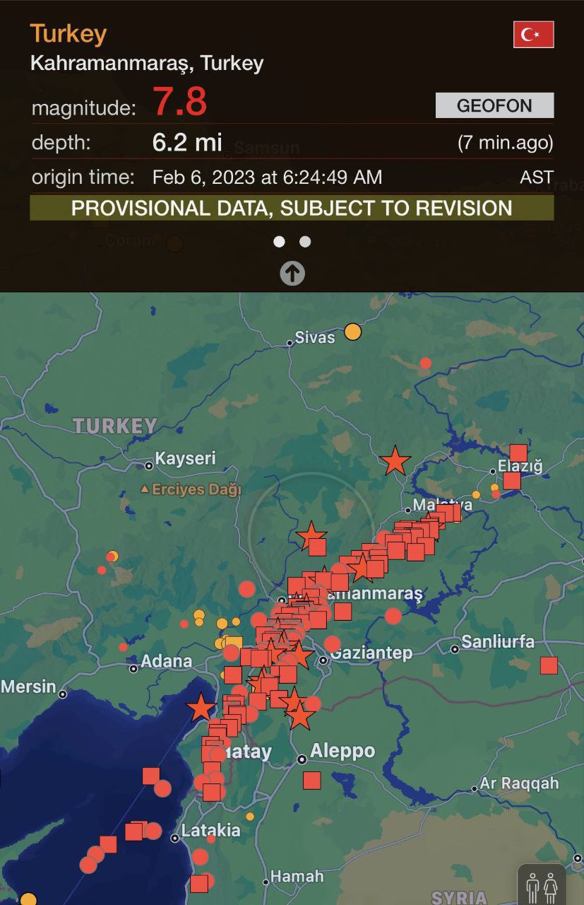 У Туреччині - нові землетруси, кількість жертв стрімко зростає - фото 212967