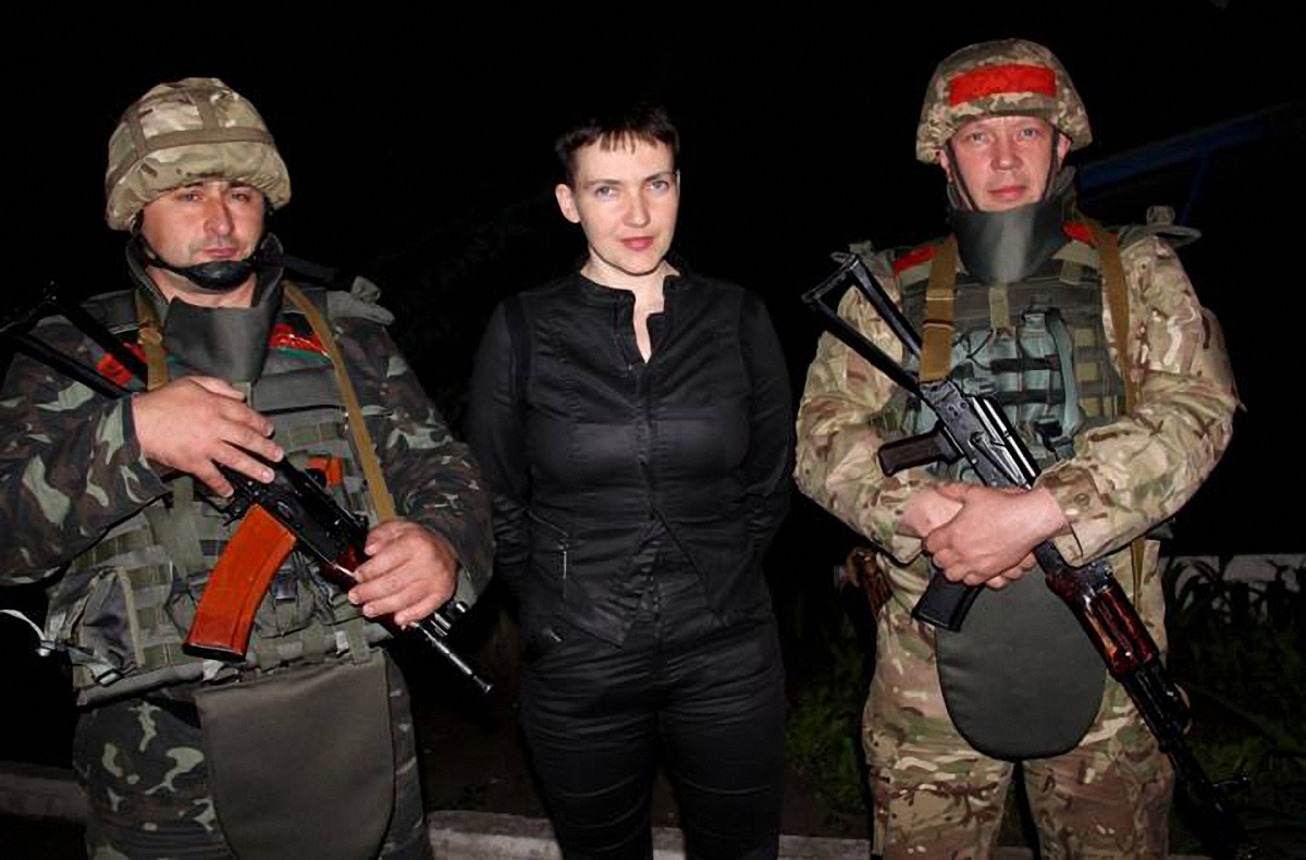 Надежда Савченко вернулась в зону АТО - фото 1
