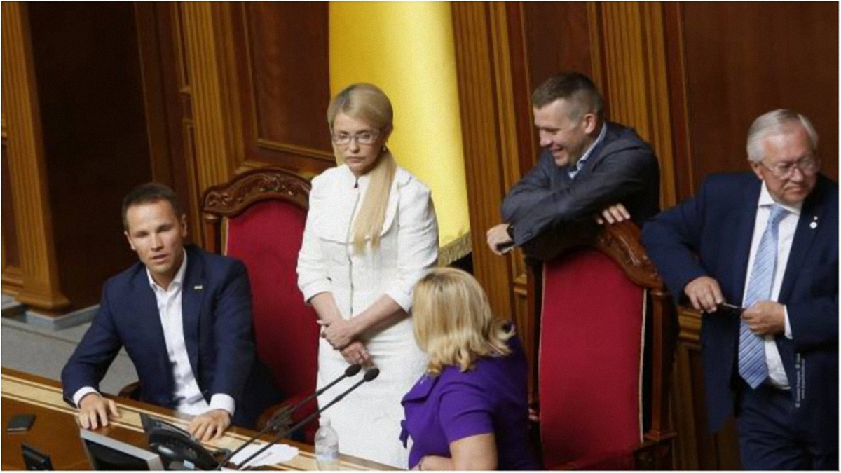 Тимошенко блокирует - фото 1