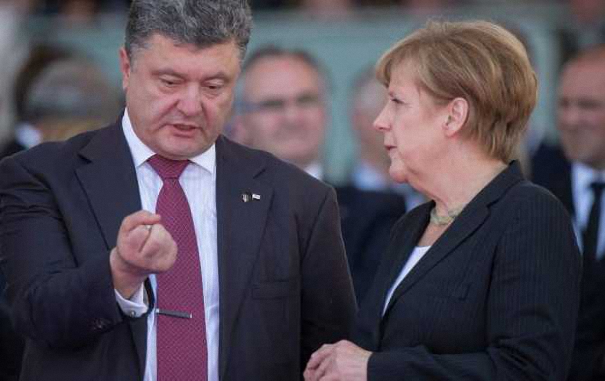Петр Порошенко обсудил политическую ситуацию в Украине с Ангелой Меркель - фото 1