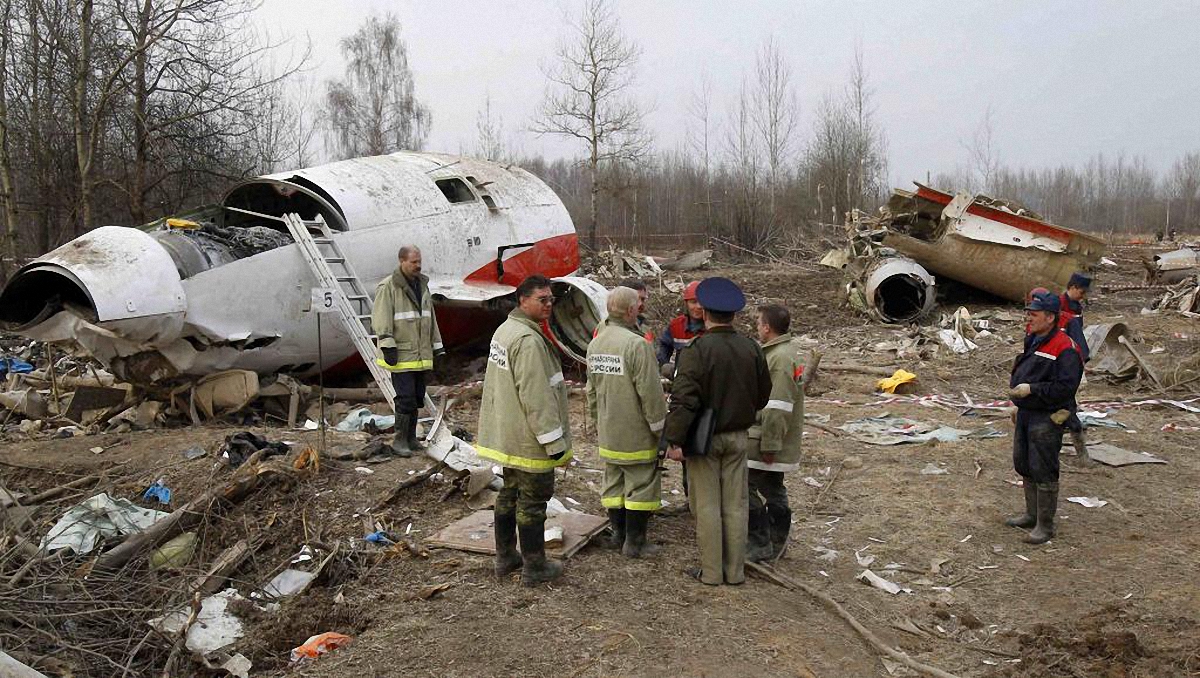 В Польше воссоздали последние секунды полета президентского Ту-154 - фото 1