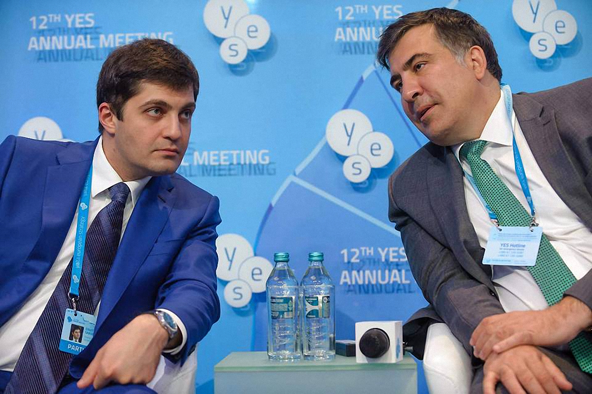 Давит Сакварелидзе стал одним из лидеров партии Михеила Саакашвили - фото 1
