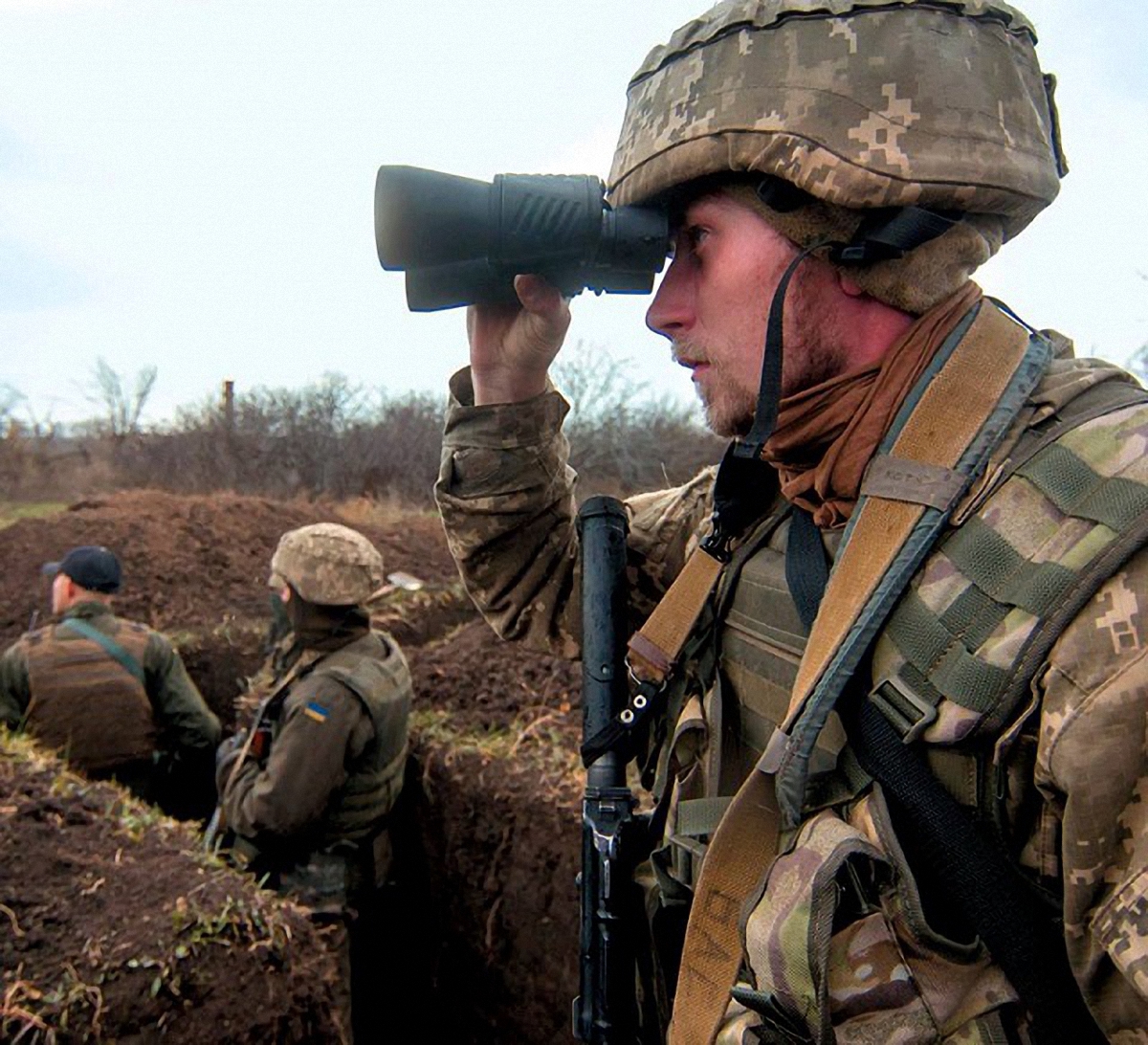 Украинские разведчики выполняли задание на подконтрольной Киеву территории - фото 1