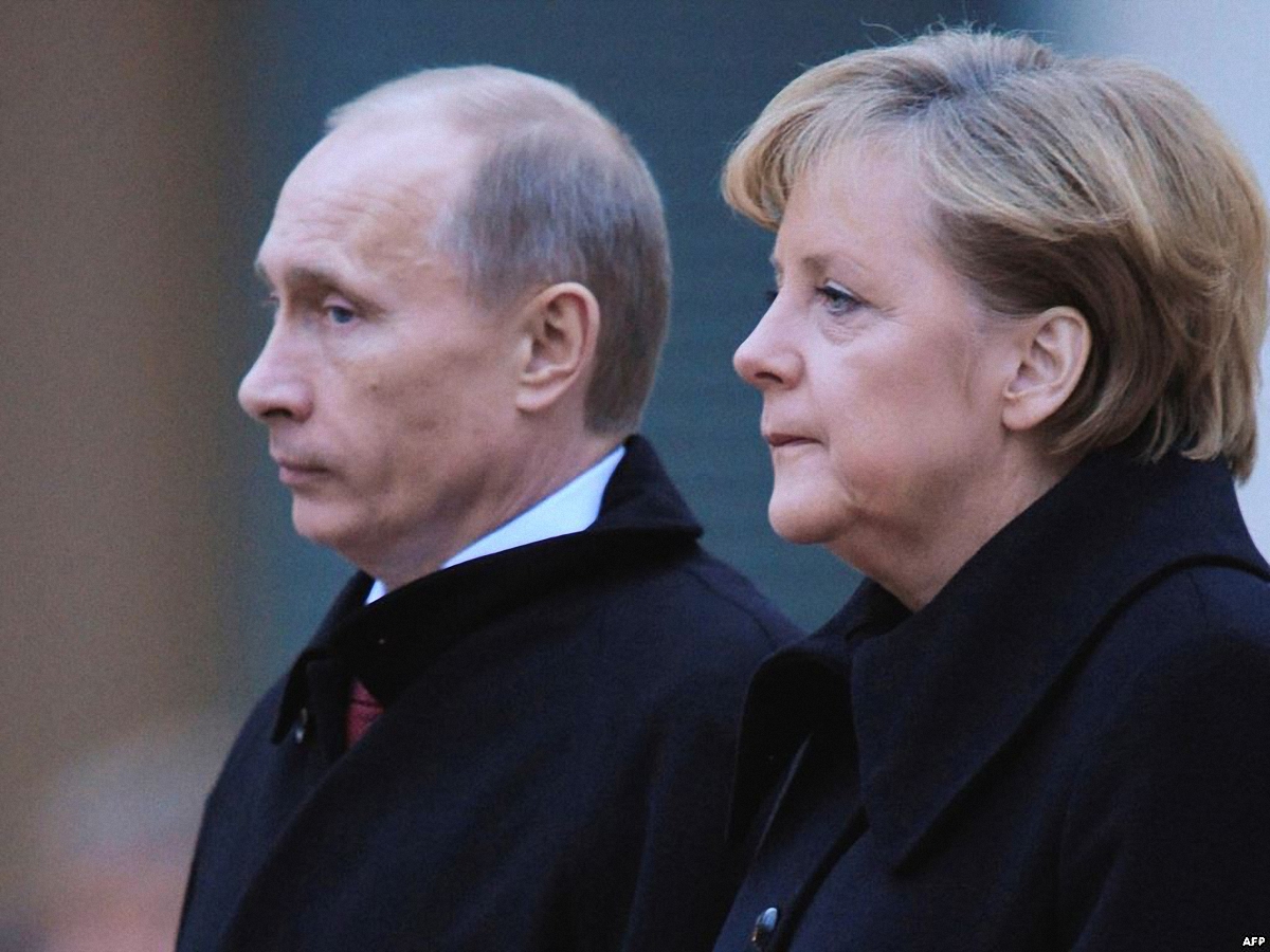 Путин и Меркель высказались за установление режима перемирия на Донбассе - фото 1