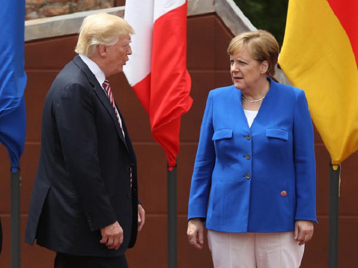 Американский президент шокировал Меркель - фото 1