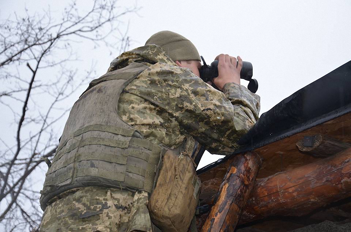 Боевики ведут обстрелы позиций морпехов под Мариуполем - фото 1
