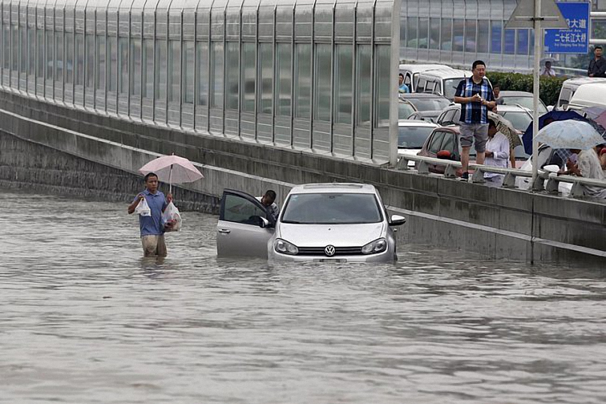 Наводнение в Китае - фото 1