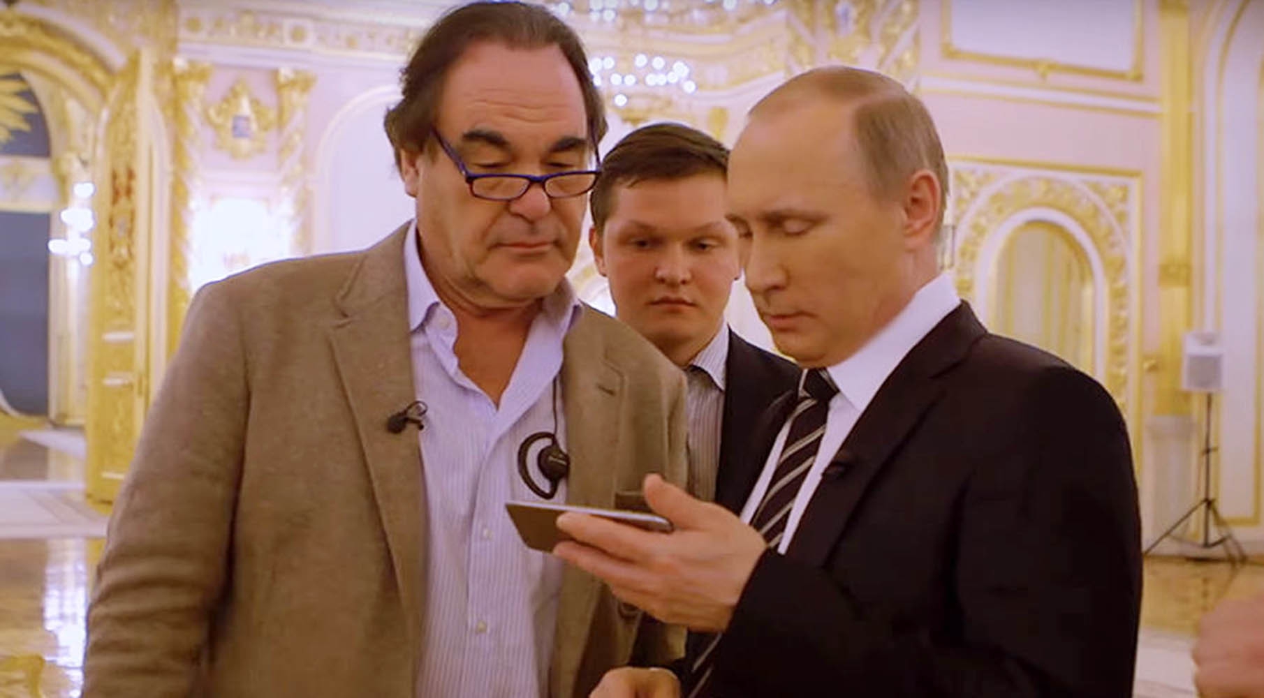Путин и Стоун в Кремле - фото 1