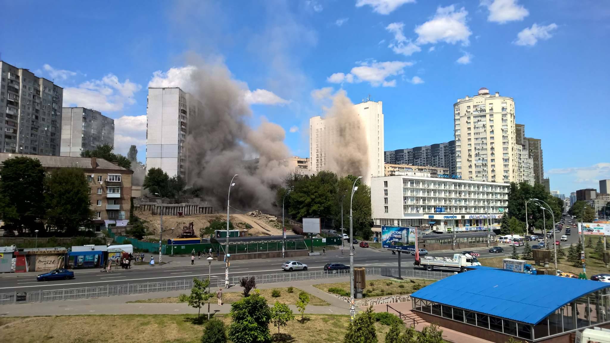 В центре Киева произошел взрыв в жилом доме - фото 1