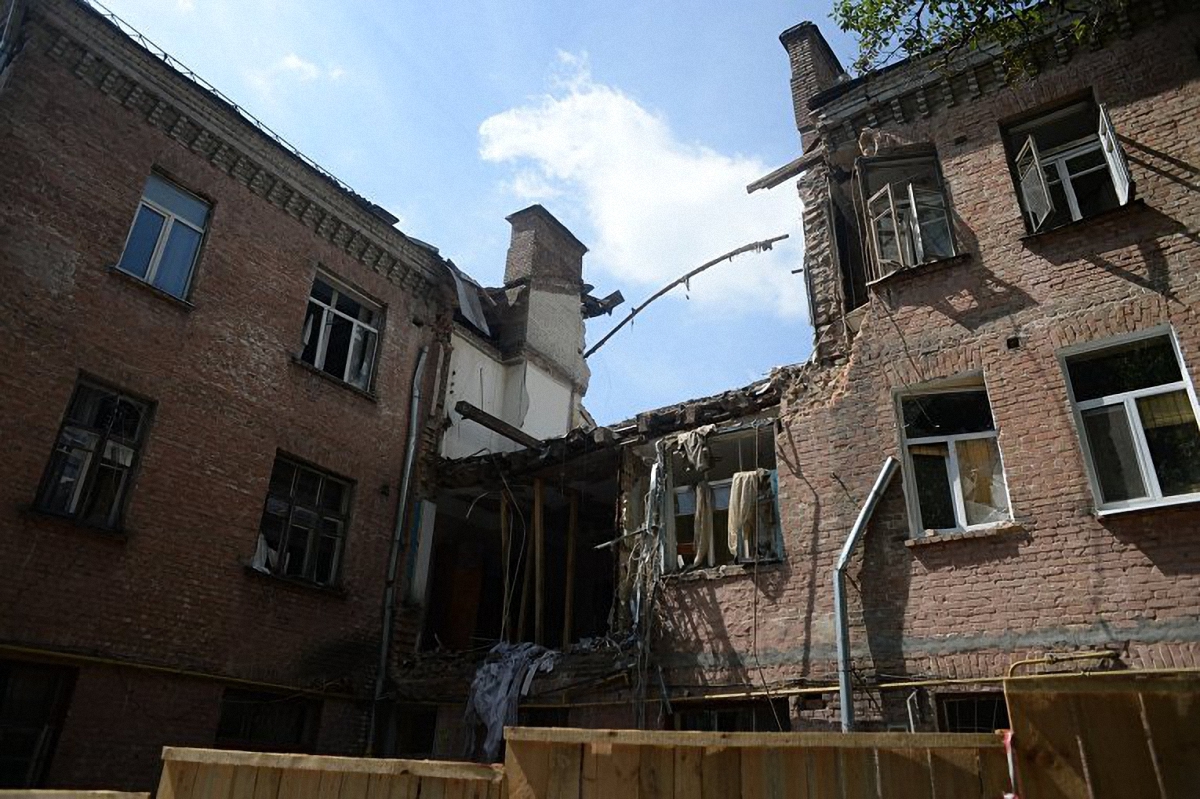 Взрыв дома в Киеве - фото 1