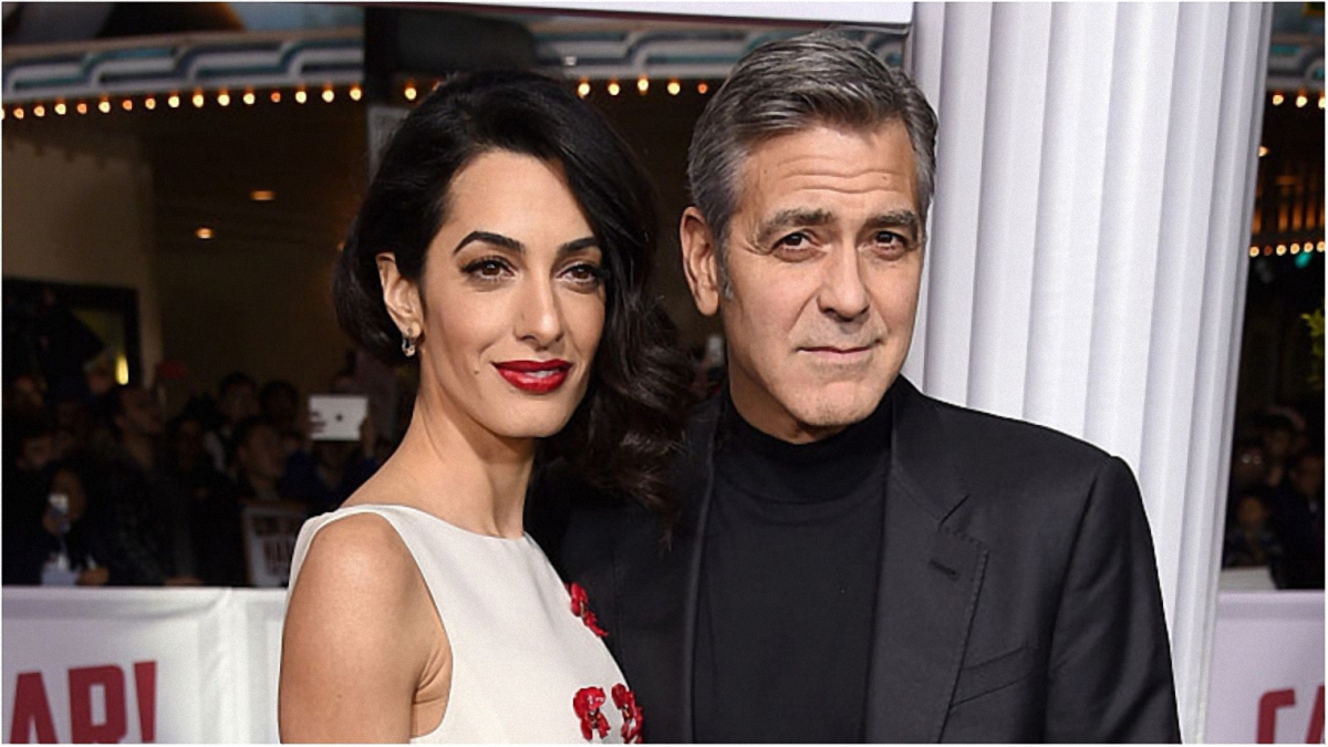 Джордж и Амаль Клуни  - фото 1