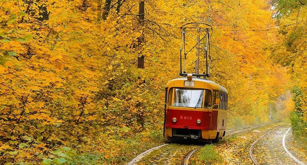 Трамваи в Пущу-Водицу не ездили со 2 августа - фото 1
