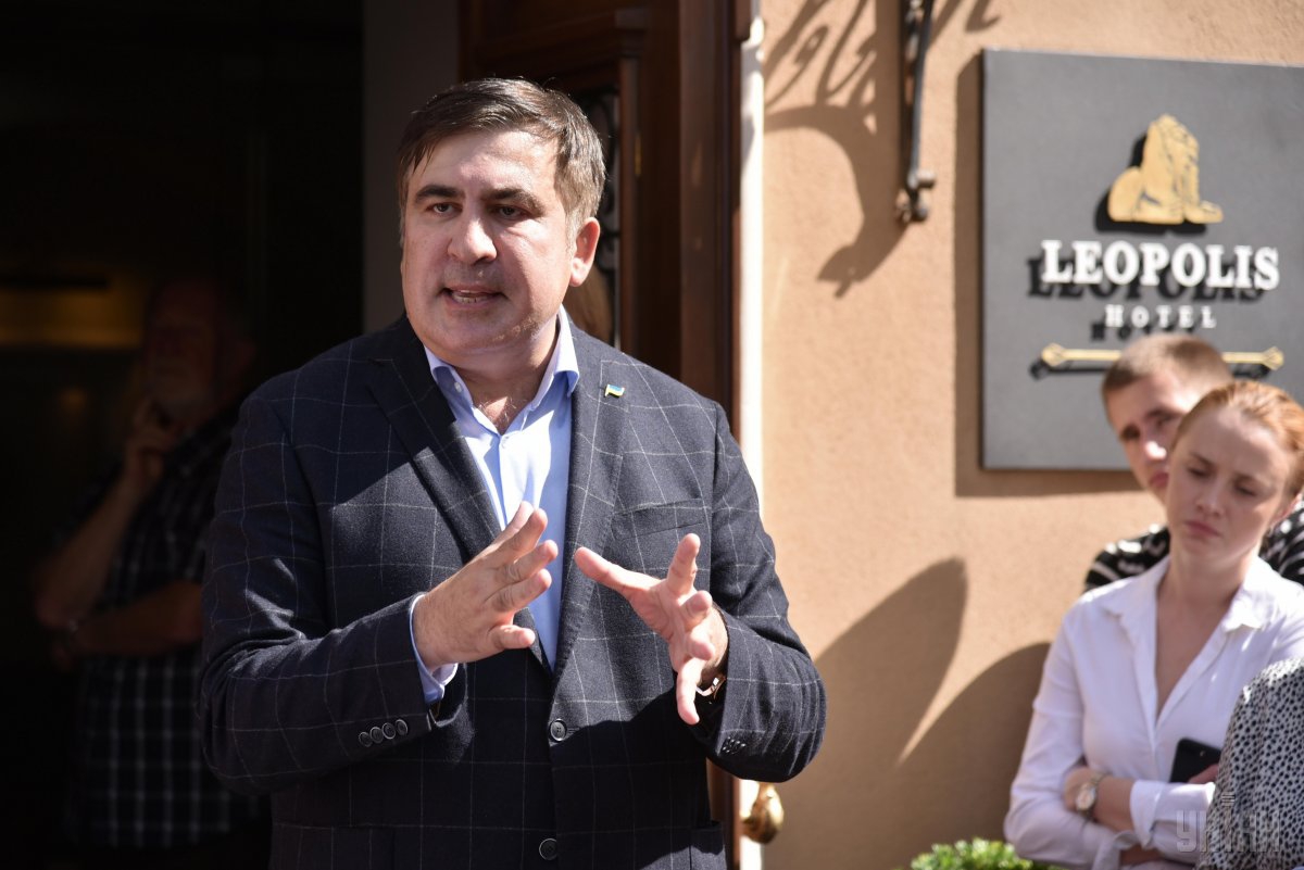 Саакашвили остановился в одном из дорогих отелей Львова - фото 1