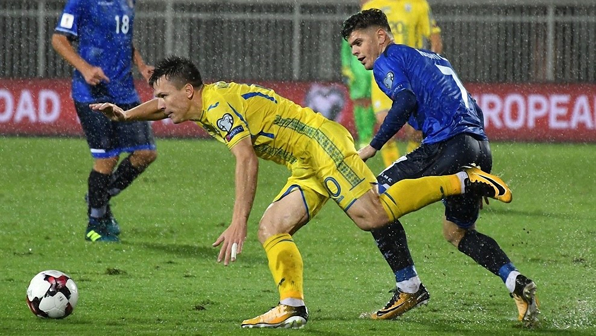 Сборная Украины обыграла сборную Косово со счетом 2-0 - фото 1