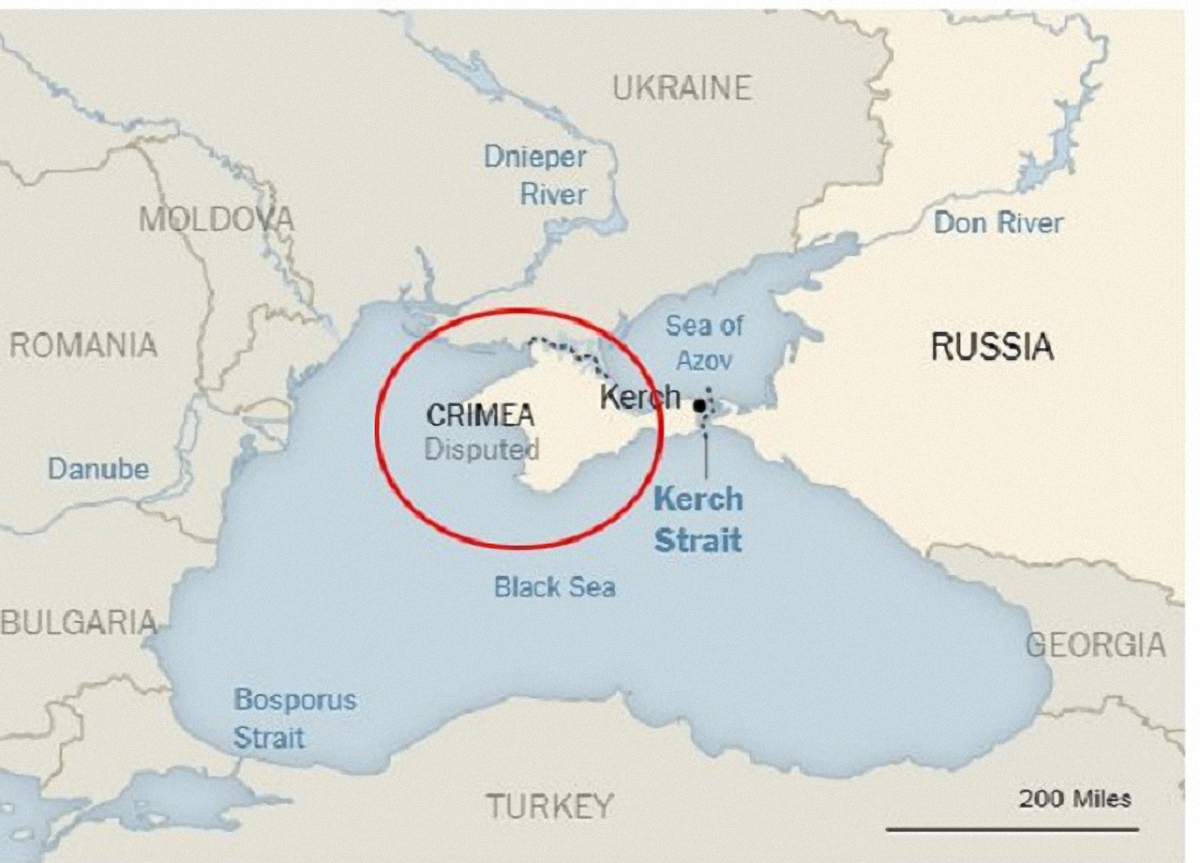 The New York Times назвал Крым "спорной территорией - фото 1