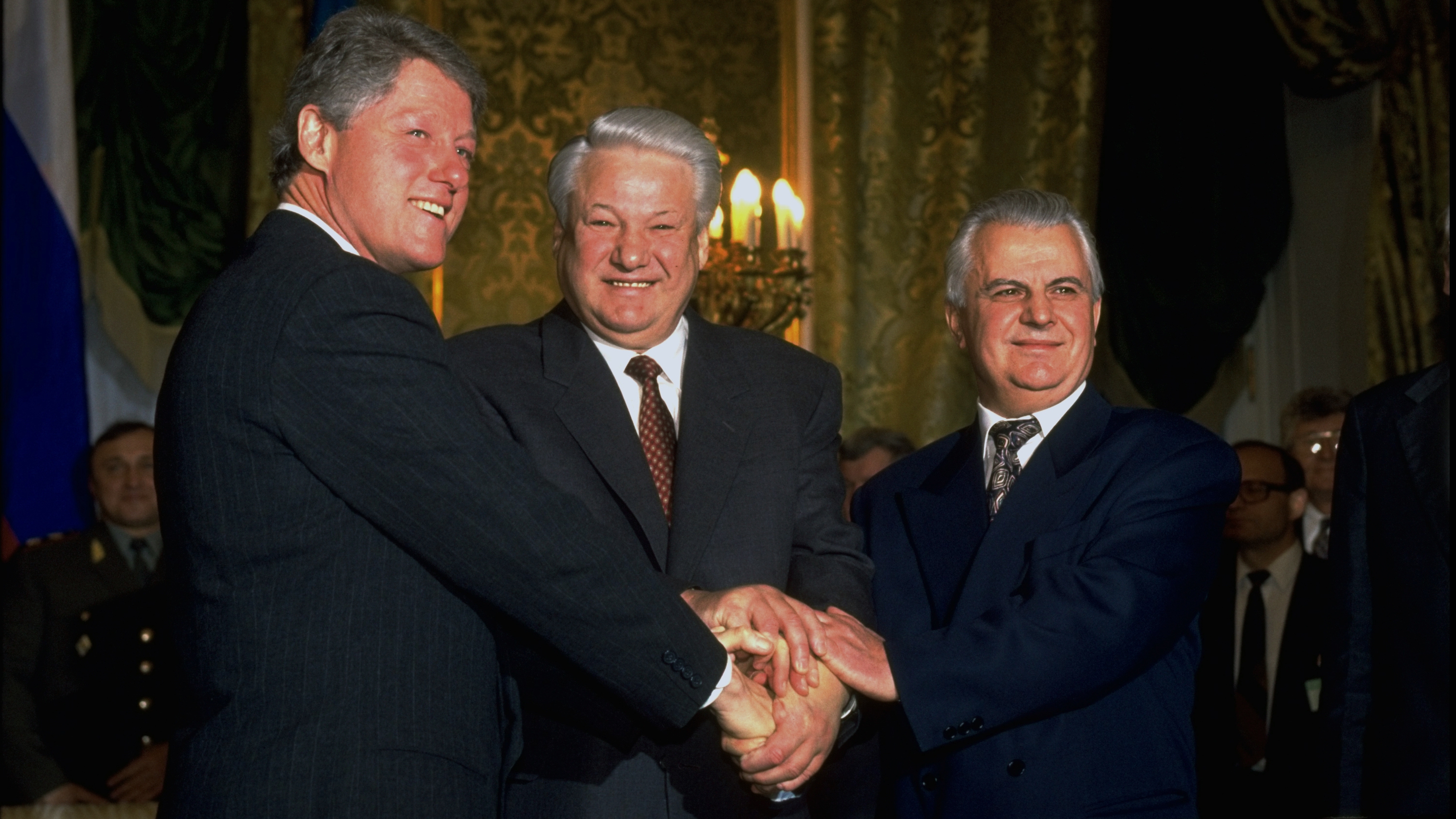 Три президента: Клинтон, Ельцин и Кравчук - фото 1