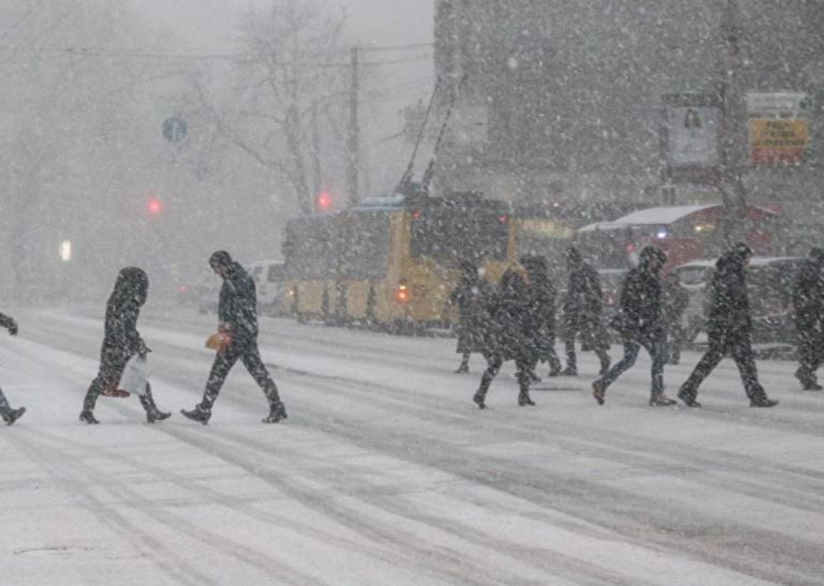 Снегопад в Киеве - фото 1