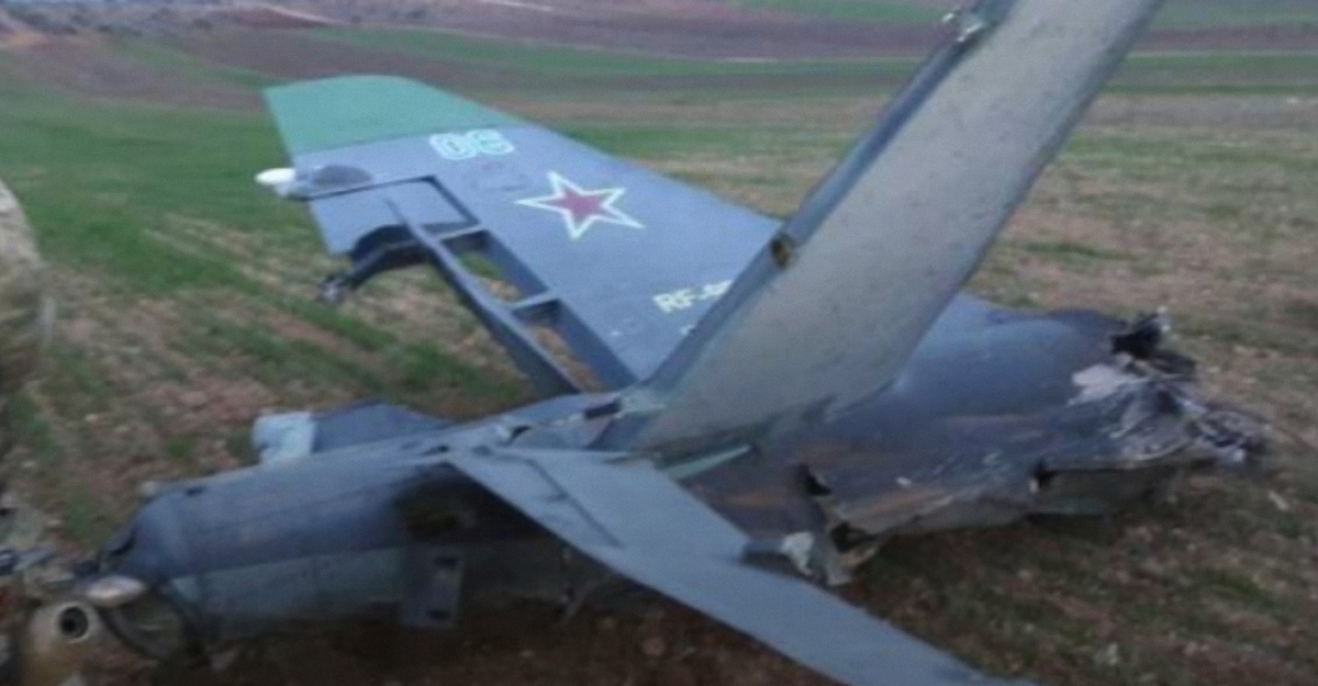 Пилот Су-25 подорвал себя гранатой - фото 1