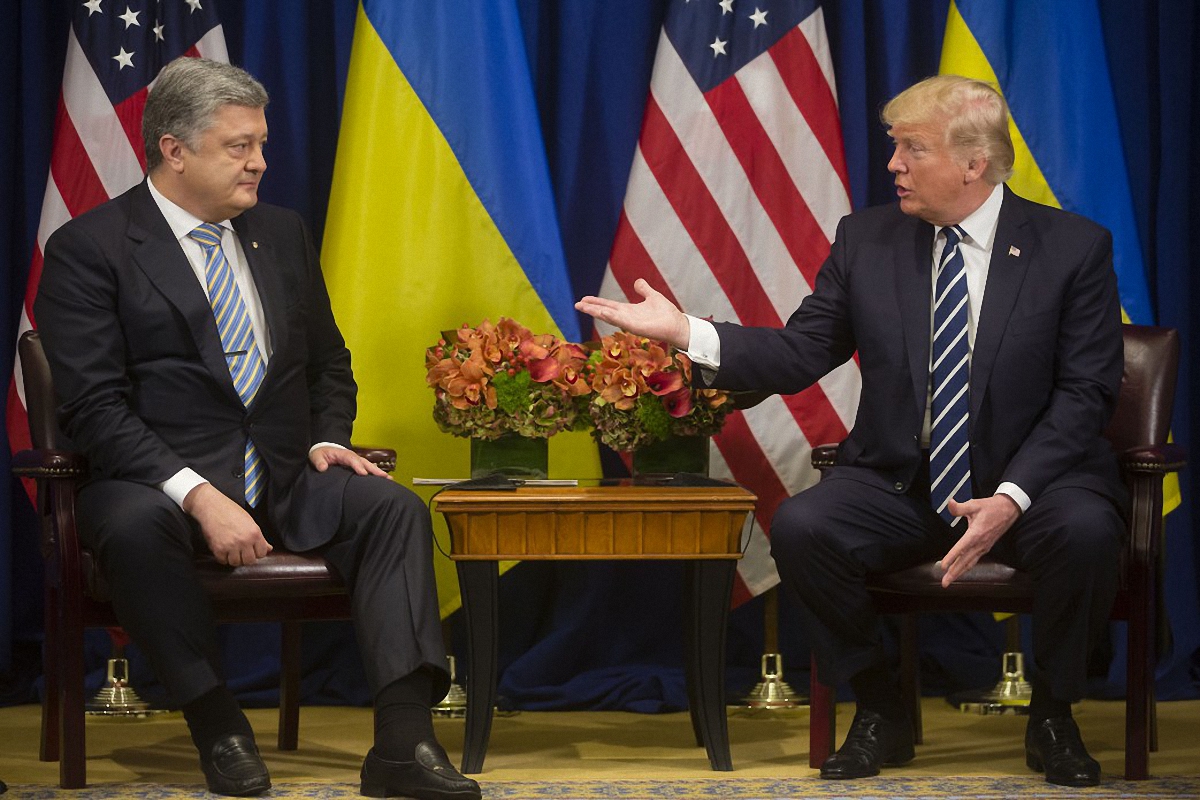 Встреча Трампа и Порошенко прошла в 2017 году - фото 1