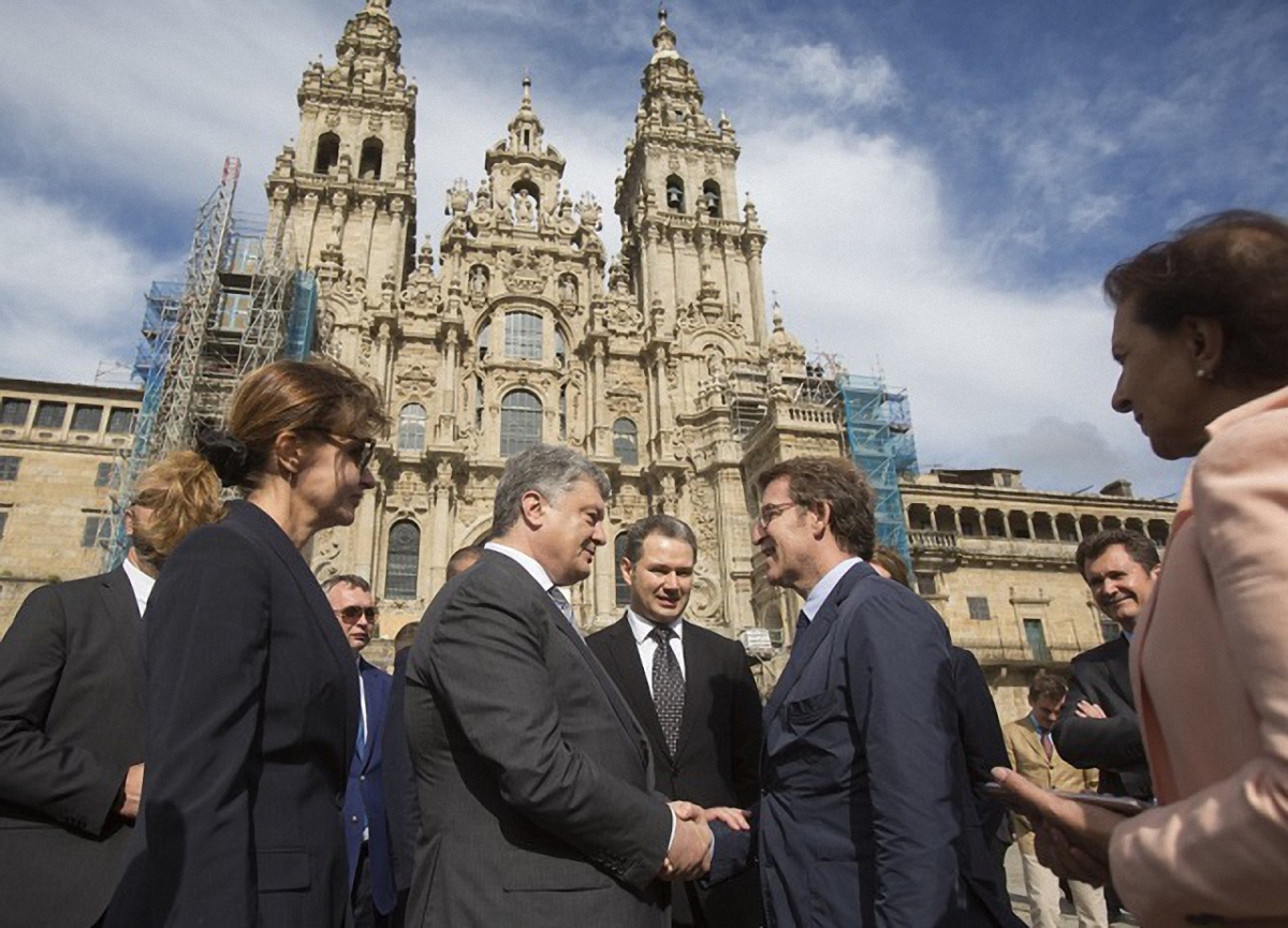 Как прошел первый официальный визит Порошенко в Испанию - фото 1