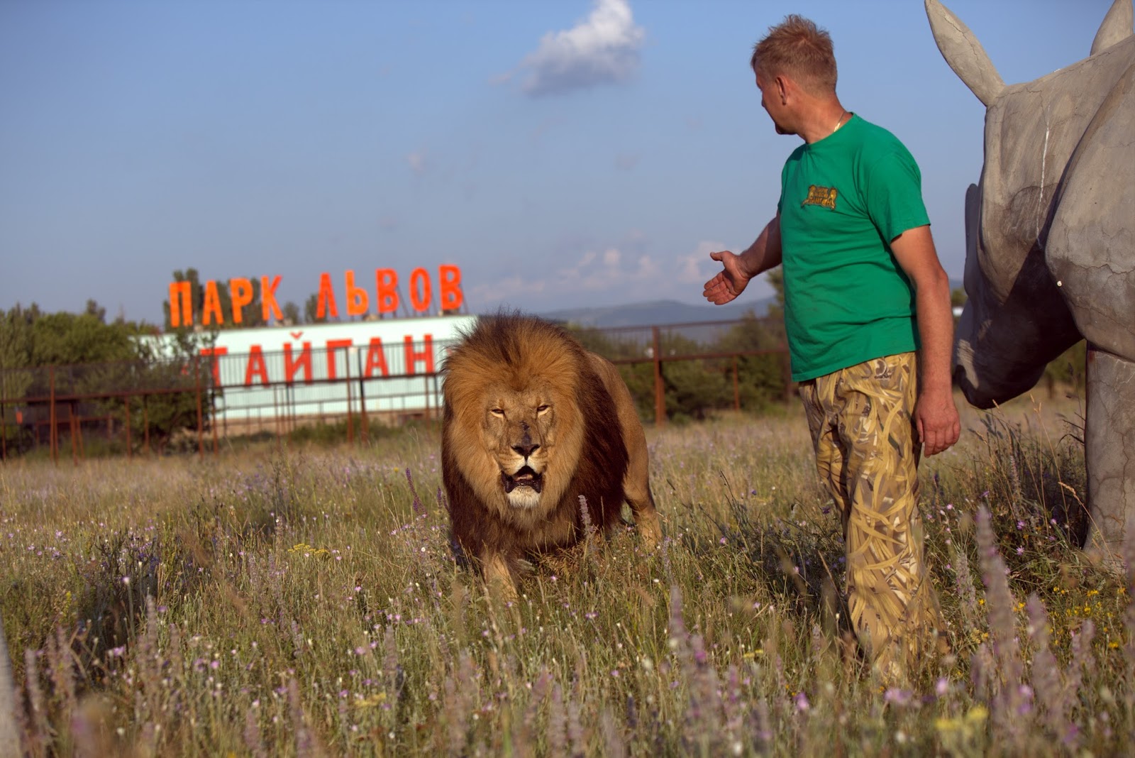Украинский лев против российских туристов - фото 1