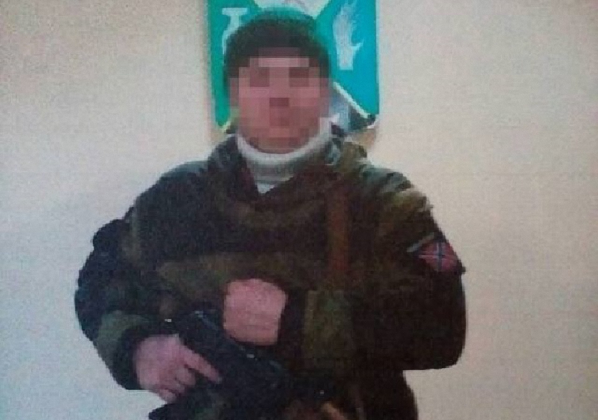 Задержанный боевик из "Рим" НЗФ "Луганская народная республика" - фото 1
