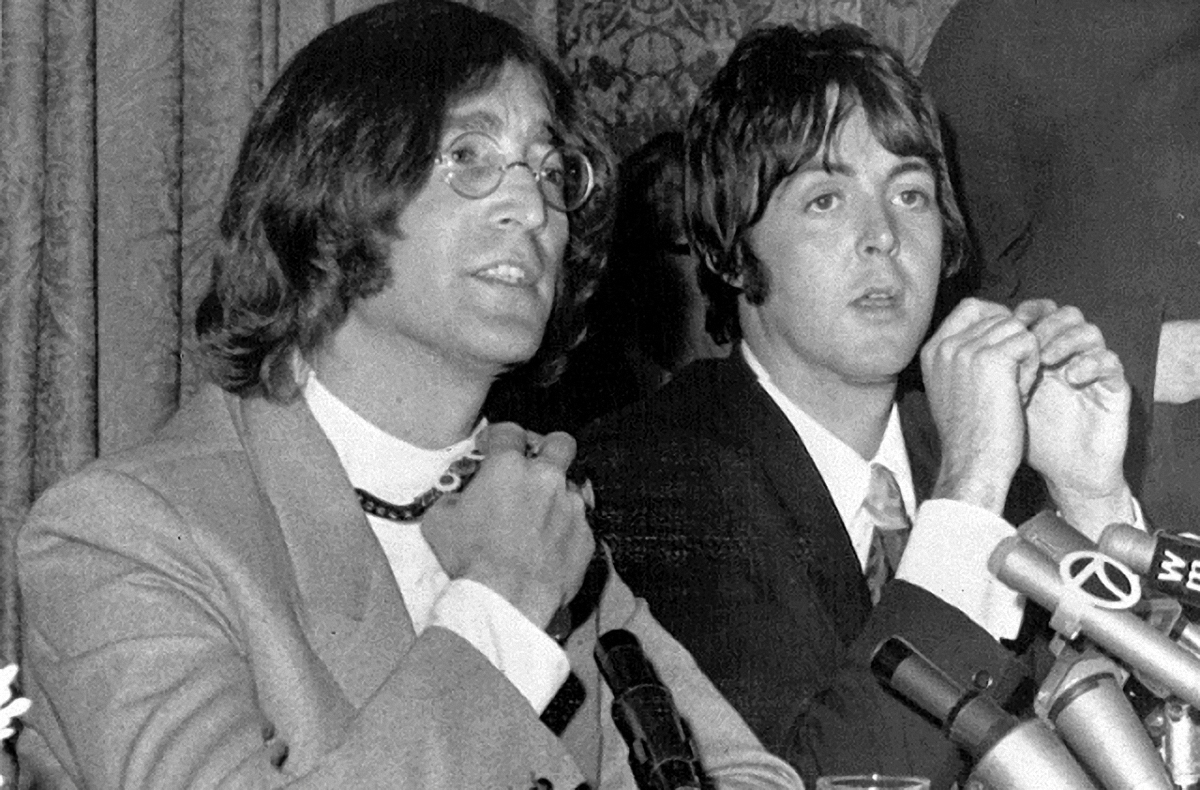 Сыновья Джона Леннона и Пола Маккартни на совместном фото - фото 1