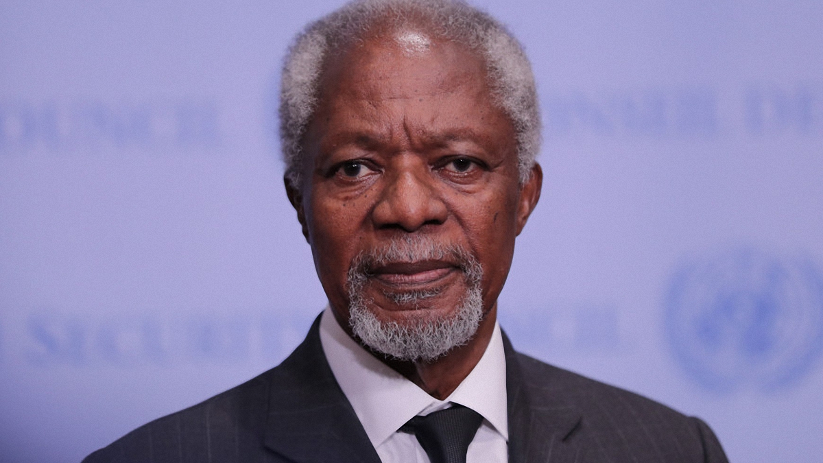 Кофи Аннан стал первым африканцем на посту генсека ООН - фото 1