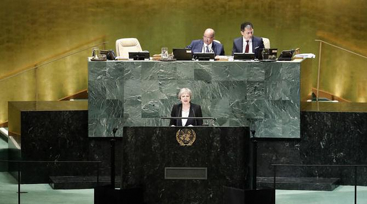 Тереза Мэй жестко выступила на Генассамблее ООН - фото 1