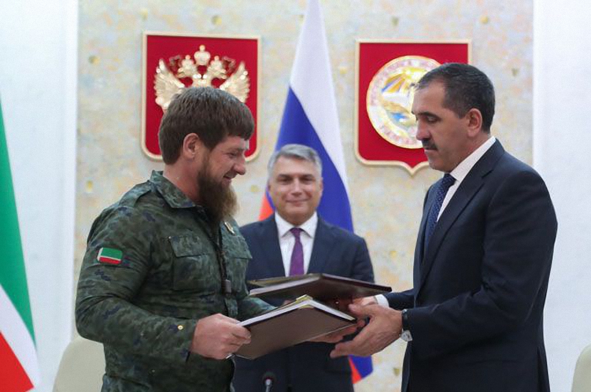 Рамзан Кадыров и Юнус-Бек Евкуров - фото 1