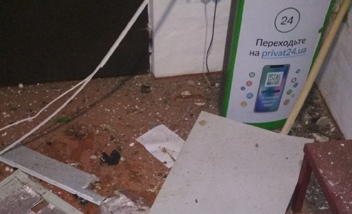 В Черкасской области подорвали банкомат - фото 1