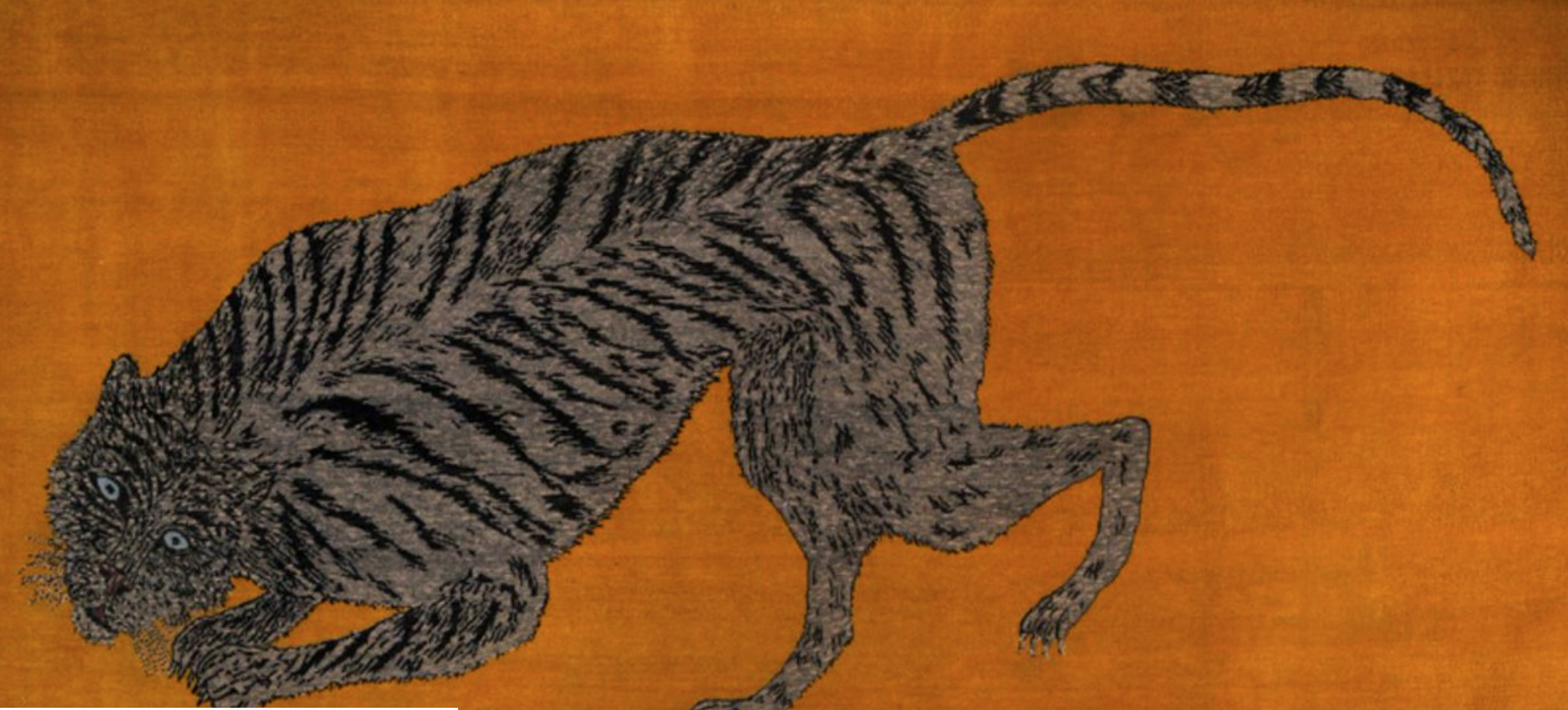 Художники создали ковры для аукциона, чтобы спасти тигров - фото 1
