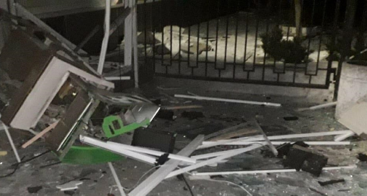 В Харькове взорвали банкоматы - фото 1