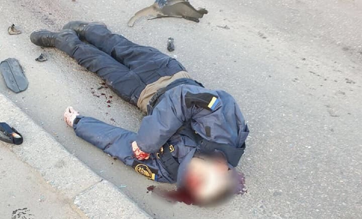Аваков опубликовал видео избиения гвардейцев после наезда - фото 1