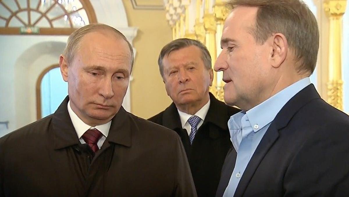 В конце марта Медведчук встречался с Путиным - фото 1