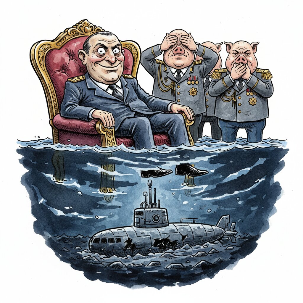 «Вона потонула» і забрала з собою совість: як брехня про «Курськ» стала першим кроком до диктатури Путіна - фото 1