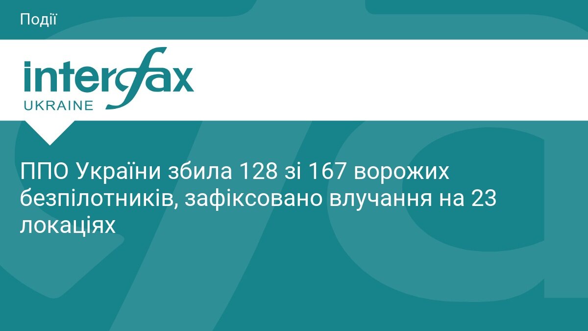 Нічна атака балістикою та реактивними БпЛА: ППО знешкодила 128 цілей зі 167 - фото 1