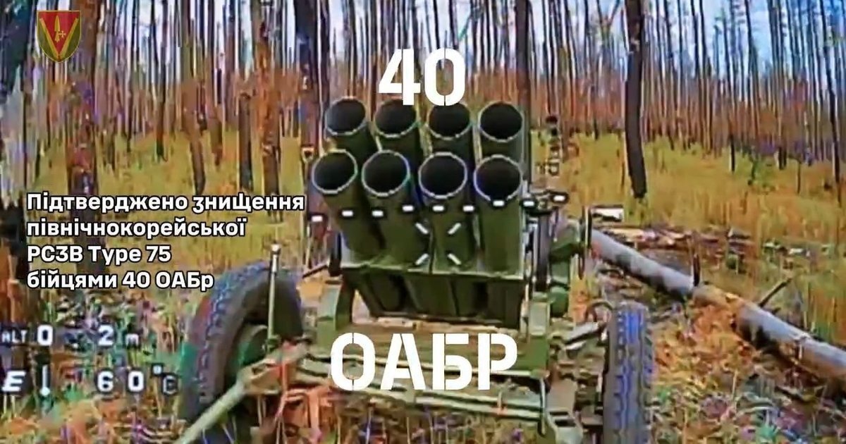Утилізація східних «подарунків»: ЗСУ знищили північнокорейську РСЗВ Type-75 - фото 1