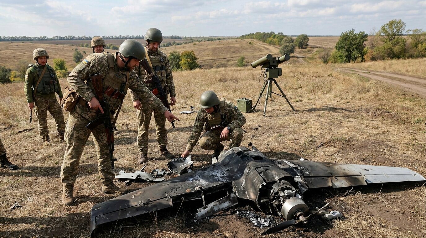 Полювання на «Упиря»: українські зенітники збили новий дерев'яний дрон окупантів - фото 1