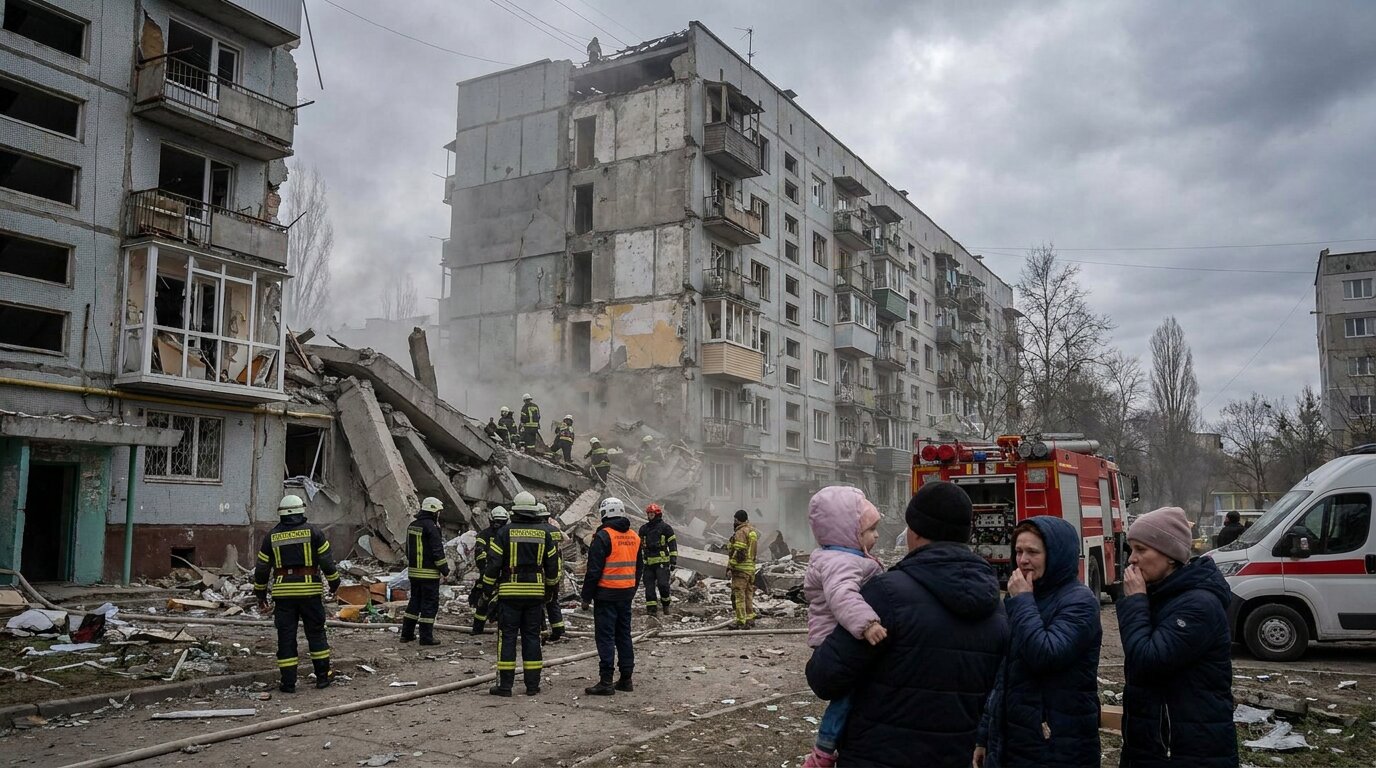 Удар керованими авіабомбами по Сумах: окупанти поцілили в житлові будинки, є загиблі та поранена дитина - фото 1