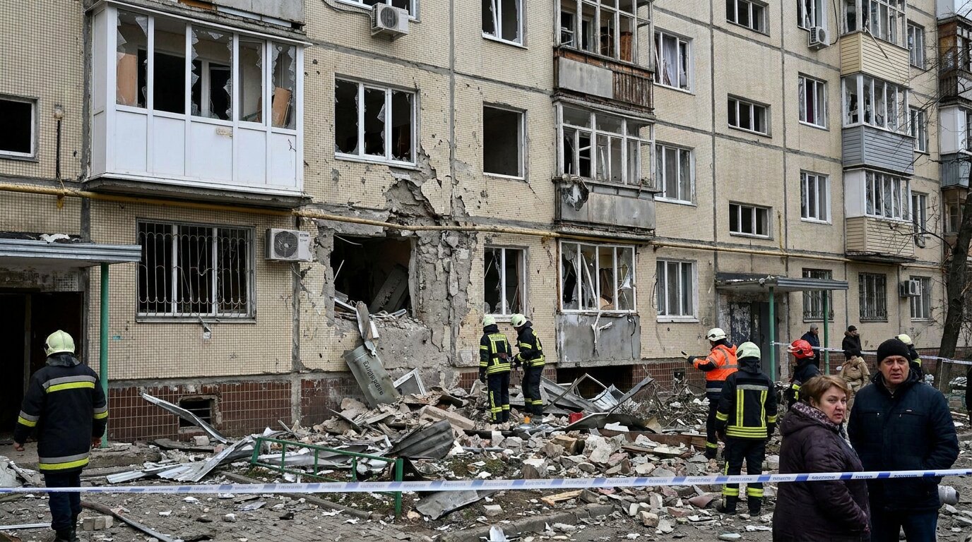 Удар по багатоповерхівці в Харкові: ворожа «Бандероль» забрала життя двох людей - фото 1