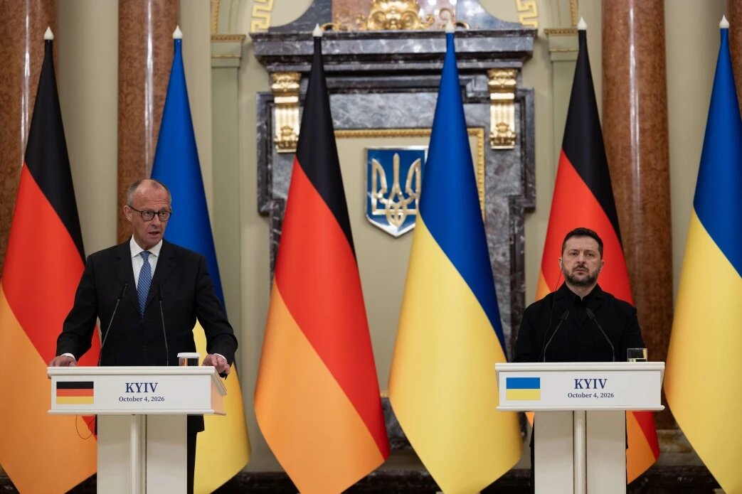 Німецькі мільярди та перехоплювачі реактивних «шахедів»: з чим Мерц приїхав до Києва - фото 1