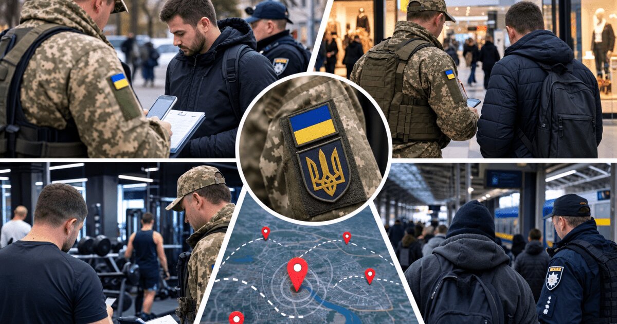 Чому повістки вручають щоразу в нових місцях: у ТЦК пояснили логіку щоденних «рейдів» - фото 1